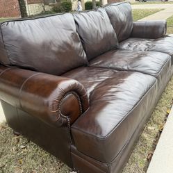Leather Couch For three People 
