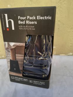 4 pack electric bed risers