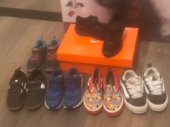 Kids Sneakers Lot of 5 Pairs