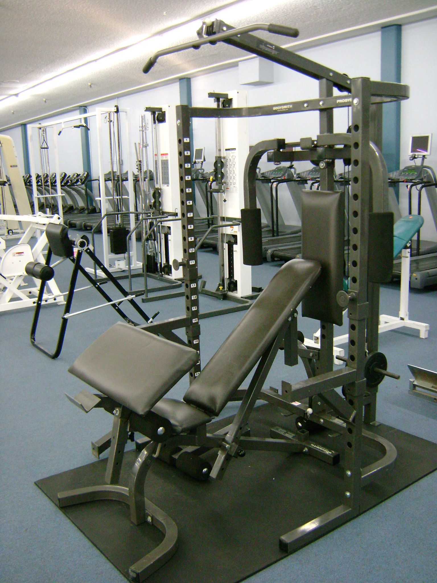 Bodysmith Parabody power rack squat pec dec olympic rack and bench for