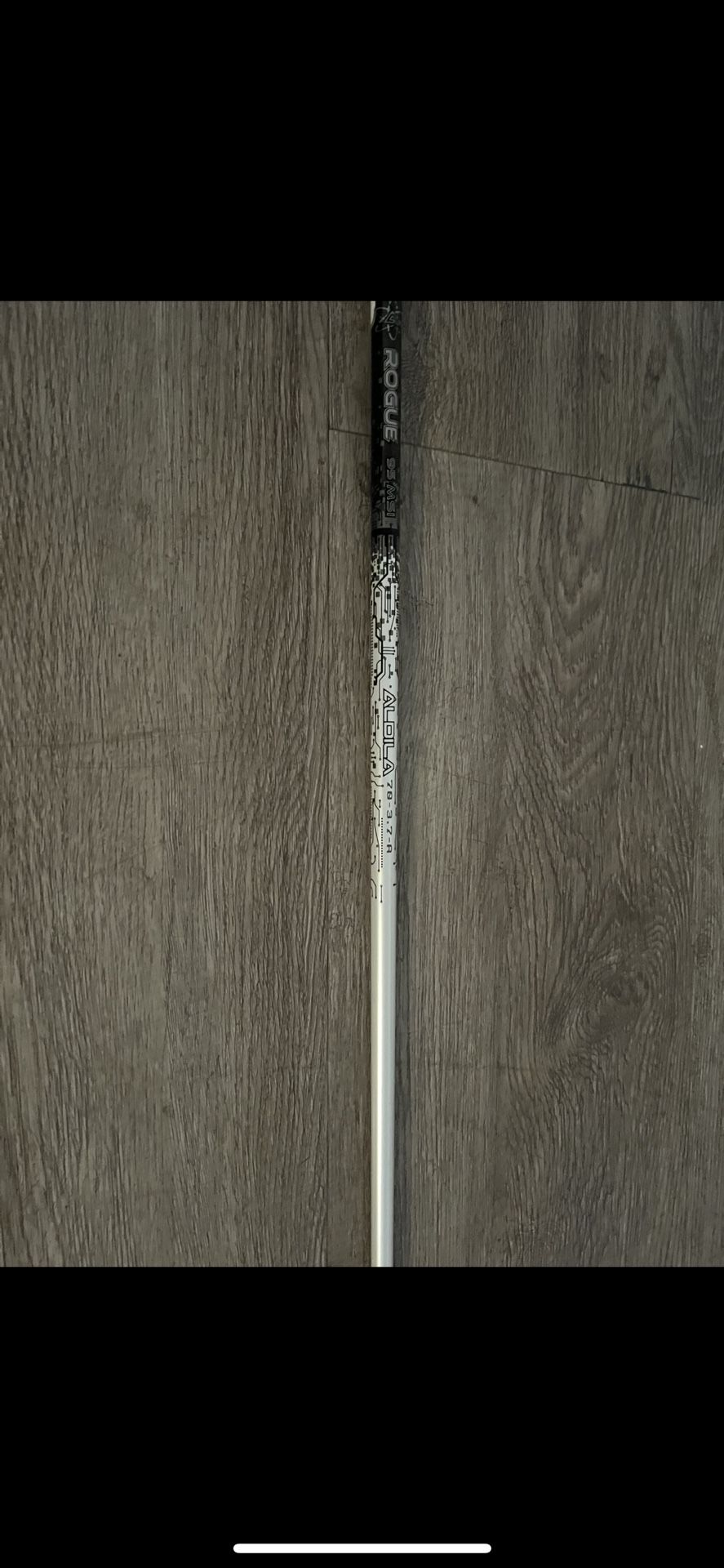 Aldila Rogue White 130 MSI 70 gram regular flex driver shaft