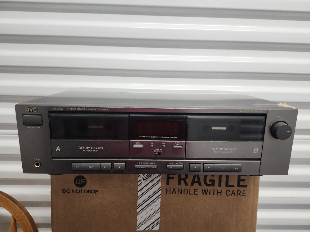 JVC TD-205 Stereo Double Cassette Deck
