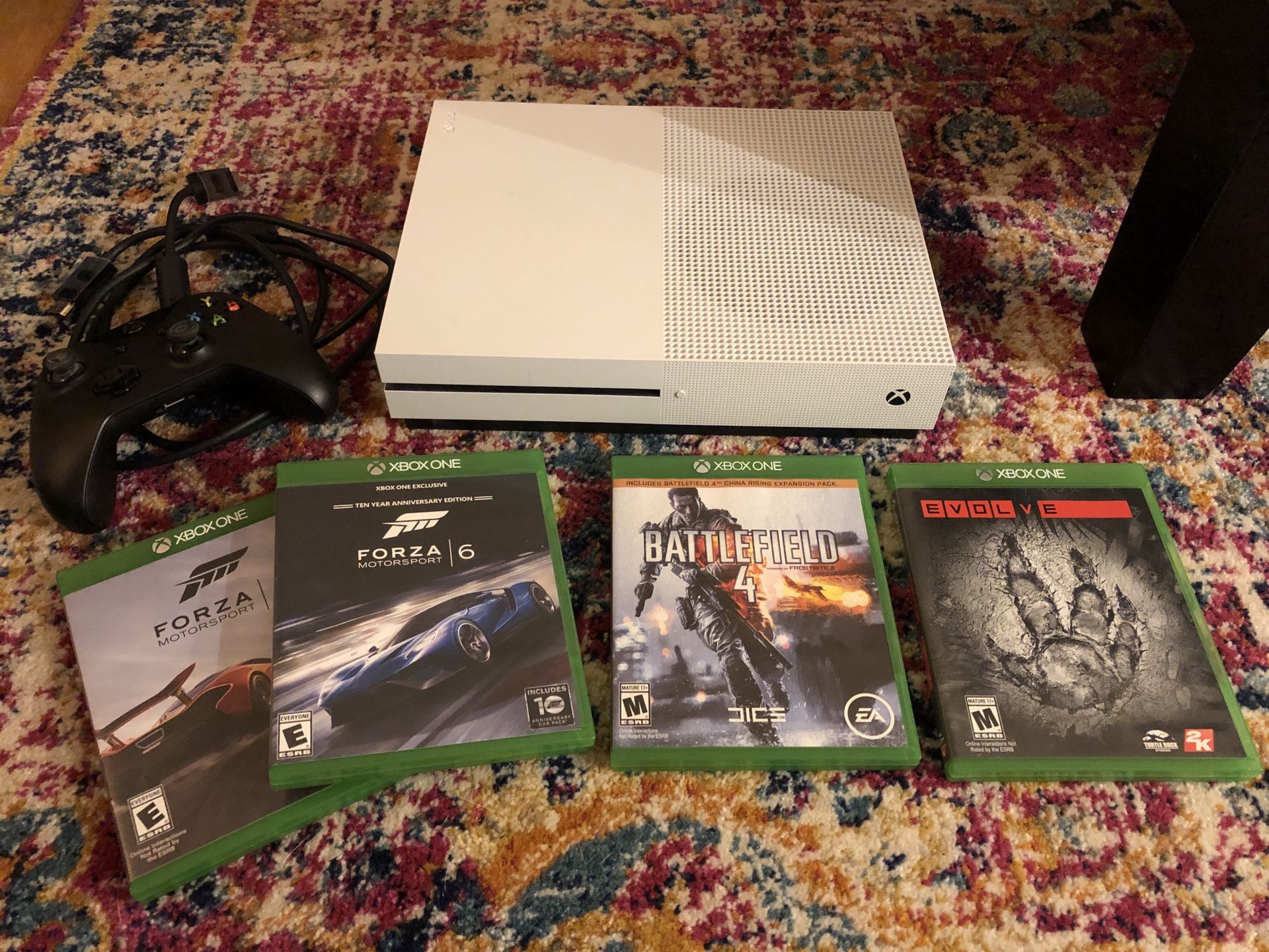 XBOX One S Console - Controller - HDMI - & Games