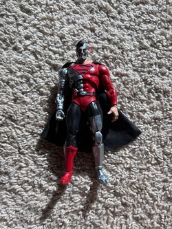 DC mcfarlane black n red superman