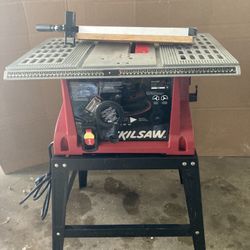 Used 10” Skilsaw With Stand