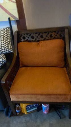 Solid wood chair
