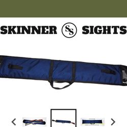 Skinner Sights 2 Up Double Rifle Gun Case 40”