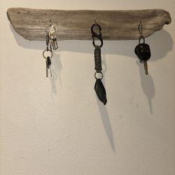 Handmade Driftwood Key Hook 