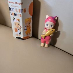 Sonny Angel Cat Life Series Pink Cat Golden Fish Secret Toy Decro