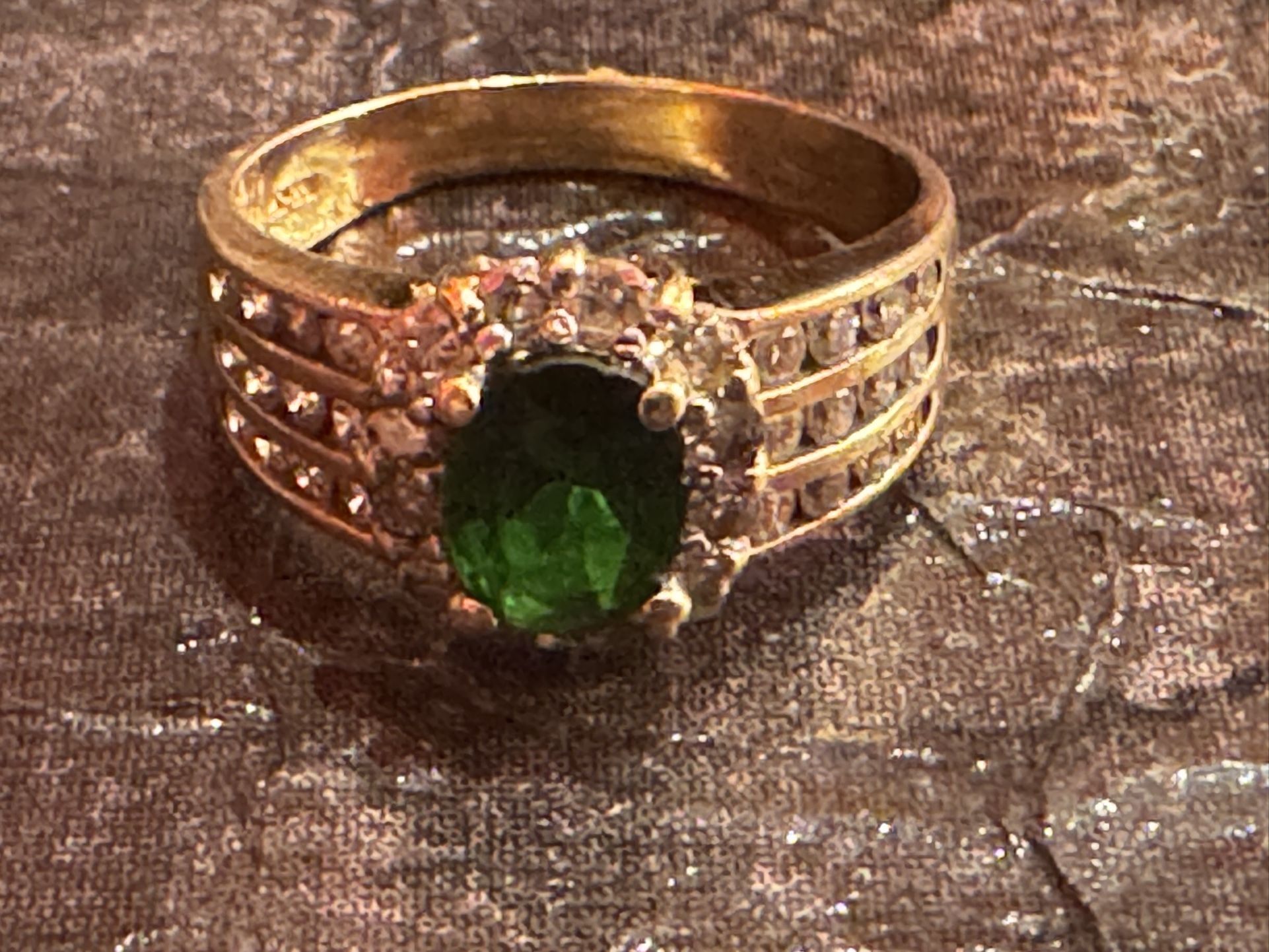 Emerald Diamond Ring