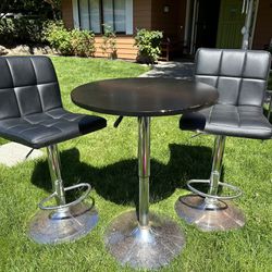 Bar Stool Table And Chairs