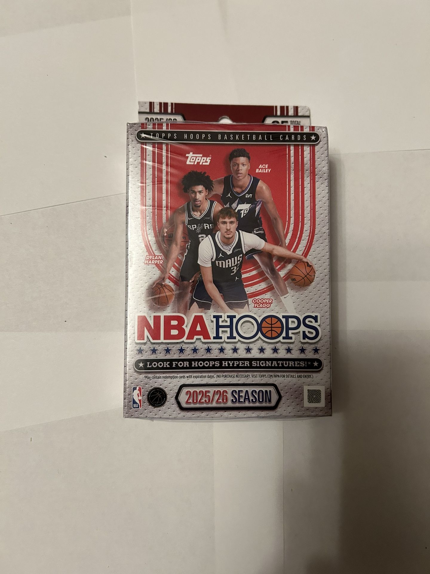 2025-26 Topps Hoops NBA Basketball Hanger Box Sealed – Cooper Flagg Rookie Chase