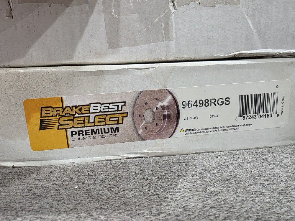 Break Select Rotors, Breakpads