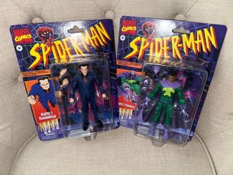 Marvel legends Spider-Man retro villains lot hammer head prowler