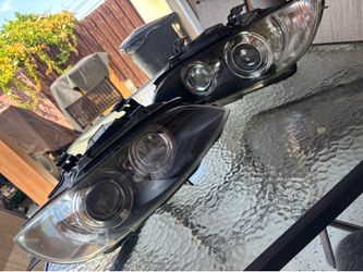 BMW Coupe headlights