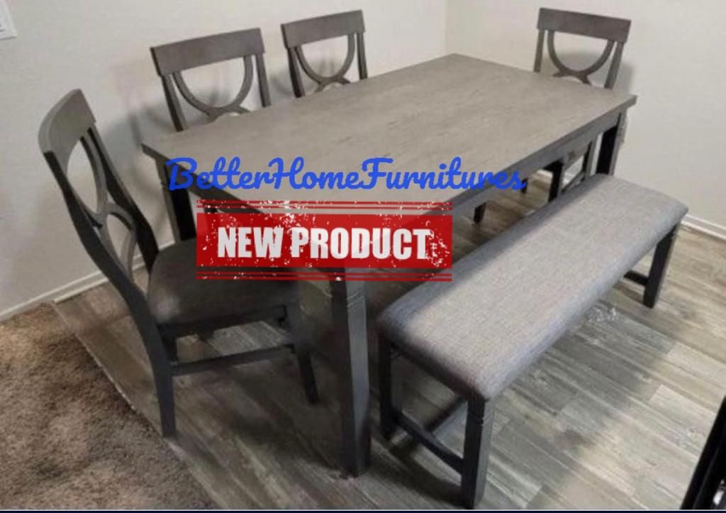 Brand new Dining set /dining furniture / Sillas/ stools/ chairs/dining starting At $245 table Finance $49 down