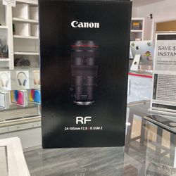 Canon RF 24-105mm F2.8 L IS USM Z Lens Limited Time Sale!