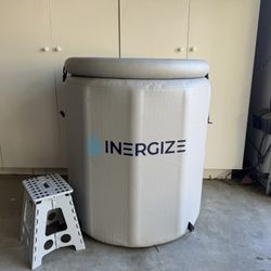 Inergize Cold Plunge Barrel (Ultra-Insulated, Portable Ice Bath) β 4.3ft Footprint