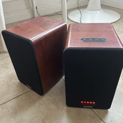 Saiyin Bluetooth Bookshelf Speakers
