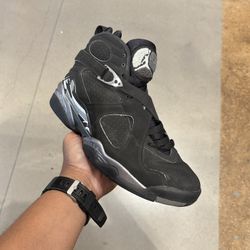 Black Jordan 8s