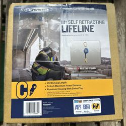 Baseline Self Retracting Lifeline 11ft Brand new
