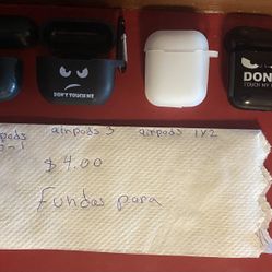 Fundas Para AirPods Pro Airpods 3 Y Airpods 1 Y 2