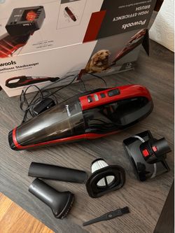 Hand held cordless vacuum