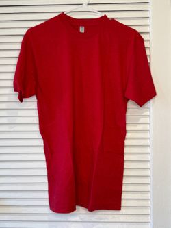 American Apparel Mens Medium 50/50 Short Sleeve Tee USA Made