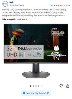 32 Inches Dell Monitor