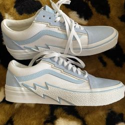 Baby Blue Vans 