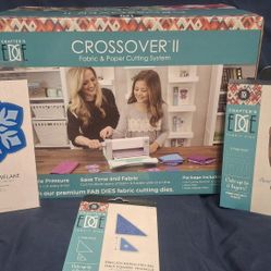 New Crossover ll Fabric And Paper Cutting System From Crafters Edge