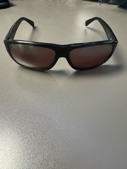 Maui Jim Black Coral Polarized Sunglasses – Glossy Black Frame – Model MJ249 / MJ249-2M – Size 59 Authentic Maui Jim Black Coral polarized sunglasses 