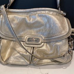 COACH Metallic Shoulder Bag