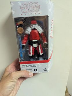 Star wars Black series range trooper holiday edition