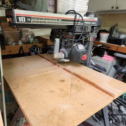 Radial Saw, 10"