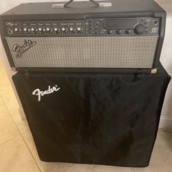 Fender Speaker With Guitar AmpHead 