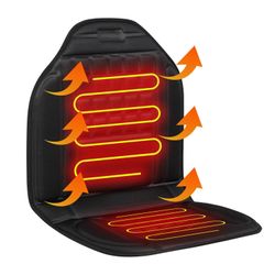 2943 Mynt Comfort Heated Seat Cover With Fast Heat For Cold Days