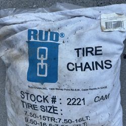 RUD 2221 CAM Light Truck Tire Chains Set (Fits 245/75R16, 235/85R16LT & More)