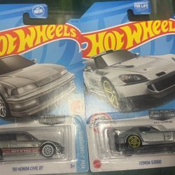 Hot Wheels Zamac Honda Civic EF And S2000