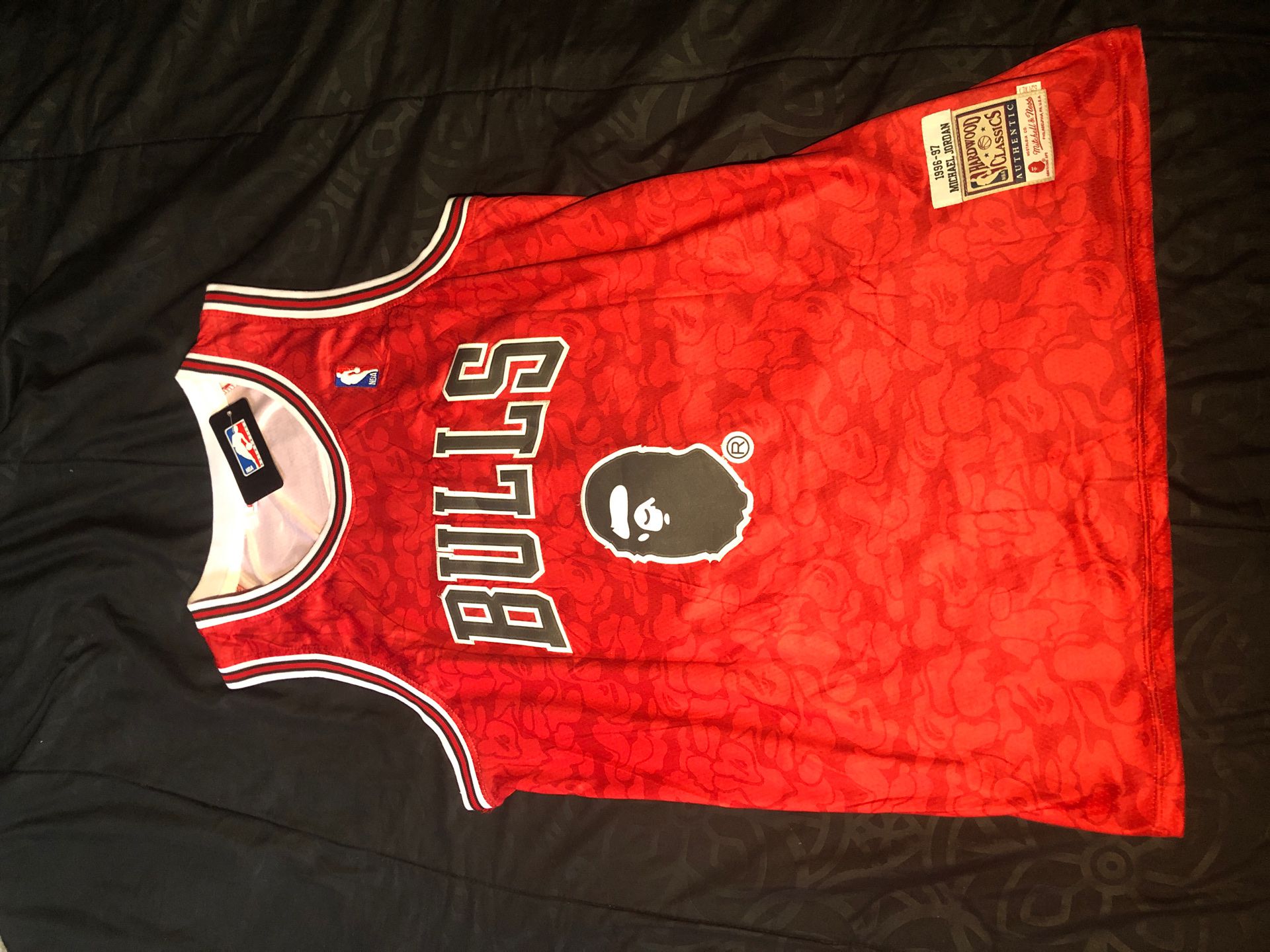 Chicago Bulls x Bape jersey