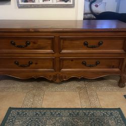 Wooden Chest Bench 