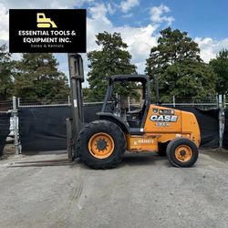 [2016 Case 586H 6,000 lbs Rough Terrain Forklift 22' Lift Diesel]