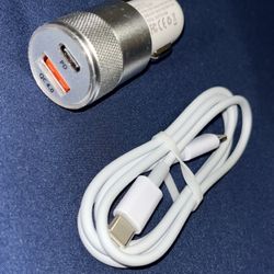 $20 Car iPhone Charger Box & Cable 