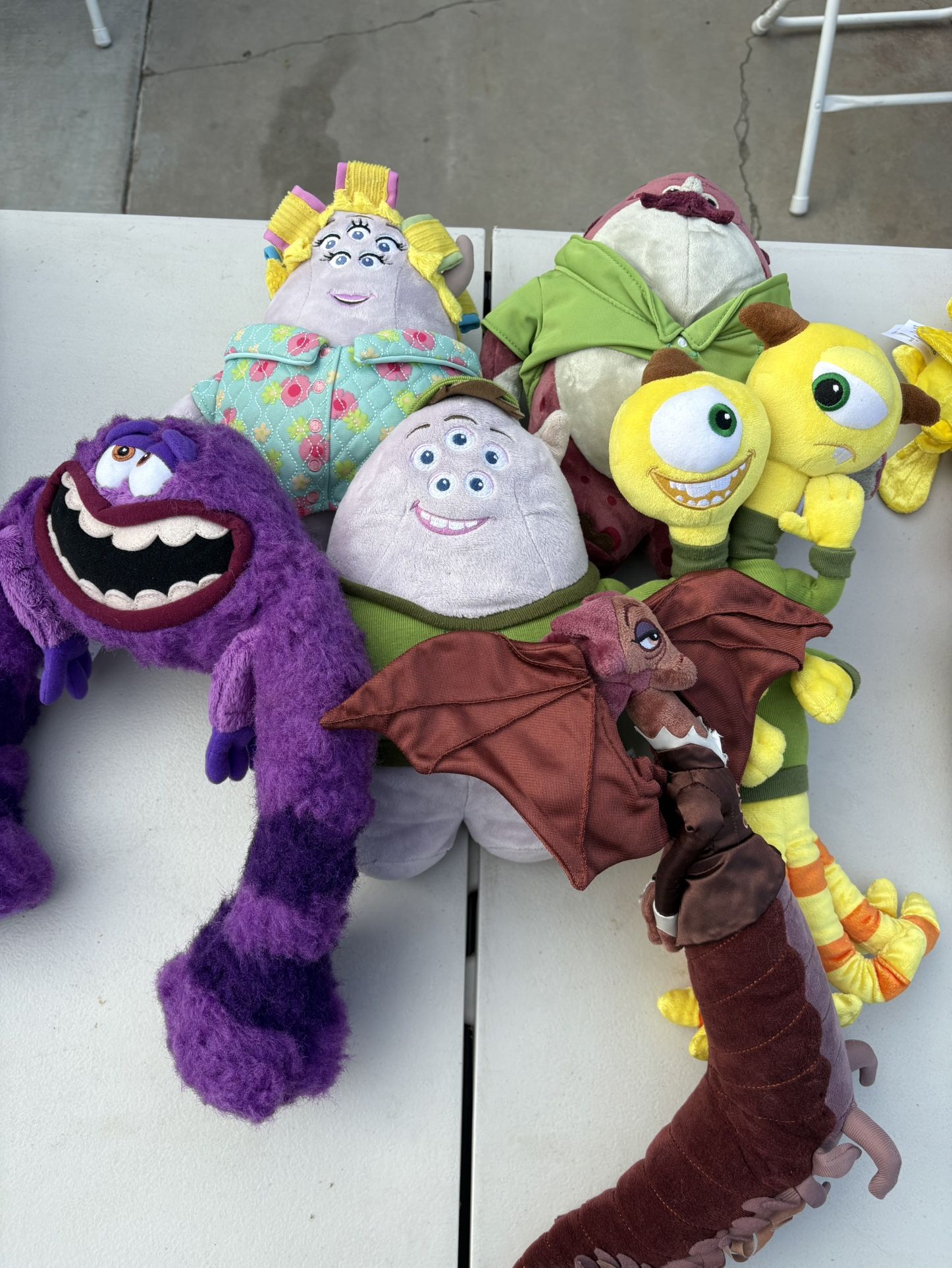 Monsters University Plushies