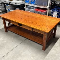 Stickley Mission Style Coffe Table - Like New