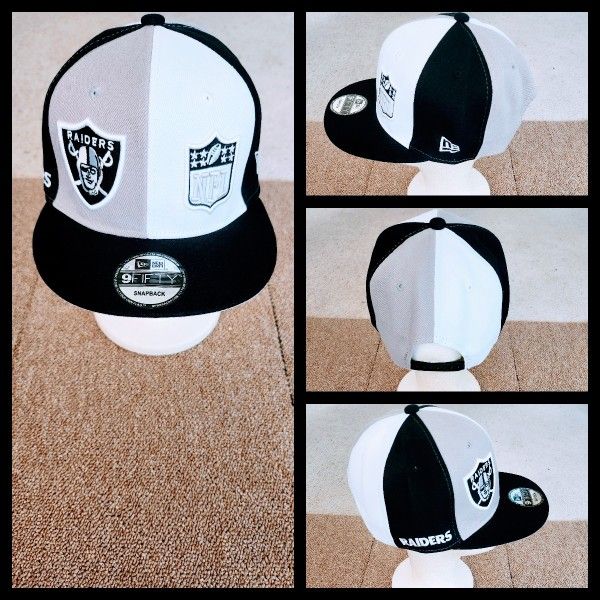 LAS VEGAS RAIDERS NFL FOOTBALL π SNAPBACK HAT.