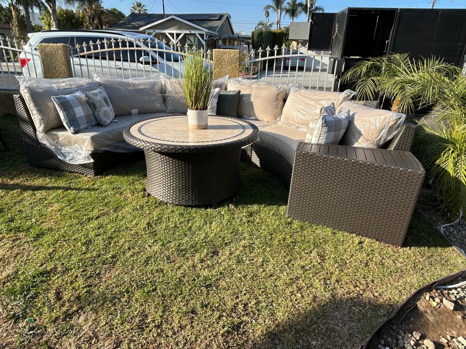 Brand New Patio Outdoor Furniture Set Sunbrella Fabric,All Products : American Fashion Style Bags On Sale