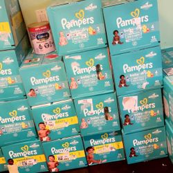 Pampers Diapers Sizes Newborn To 6