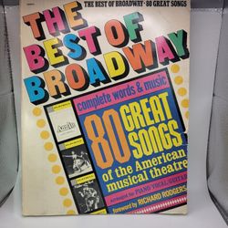 The Best of Broadway - 80 Great Songs of the American Musical Theatre 1973