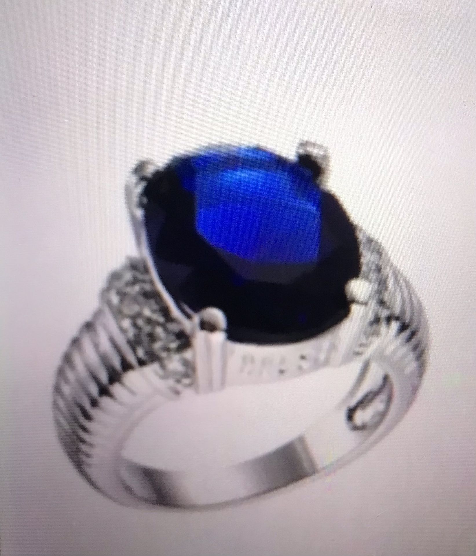 London Blue Topaz 925 Sterling Silver Ring